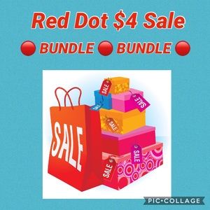 Clearing Out Sale!  Must bundle 🔴 Red Dot Items